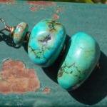 Rustic turquoise necklace, ..